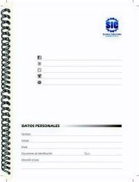 Hojas especiales de cuaderno